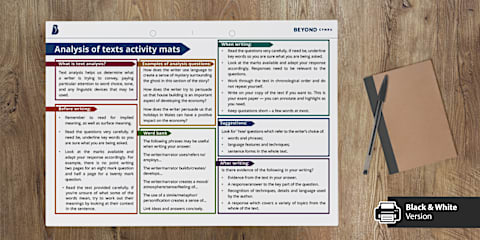 Language Analysis Posters