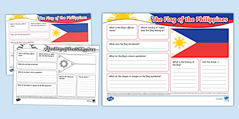 All About the Philippines Research Worksheet