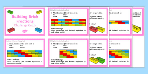 Cooking with Fractions Problem Solving Challenge Cards