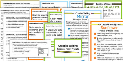 Creative Writing From Images - Challenge PowerPoint
