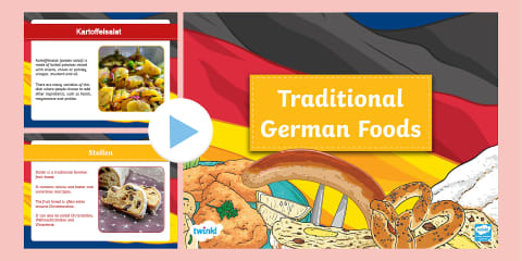 German Food and Drink PowerPoint