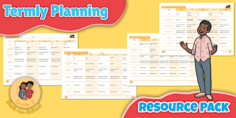 Grade 1 Phonics - Termly Planning - Resource Pack (CAPS Aligned)
