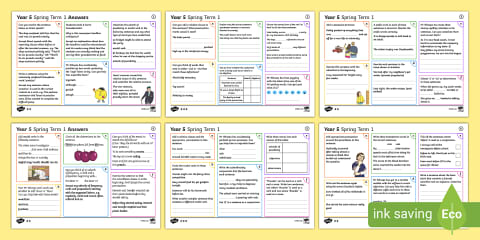 Year 5 Spring Term 2 SPaG Activity Mats