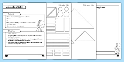 Geometry in Nature Scavenger Hunt for K-2nd Grade