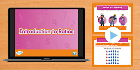 Sixth Grade Introduction to Ratios PowerPoint & Google Slides