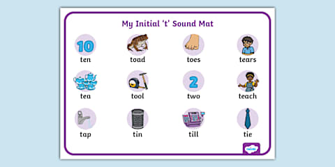 My Initial /b/ Sound Mat