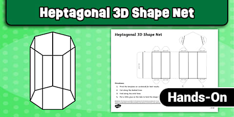 Octagon Shape Net Icosahedron 3D Shape Net