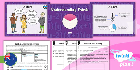 Year 3 Fractions Word Mat