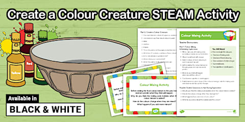 Color Steam Examples STEAM Movement Challenge Stations Primary Grades