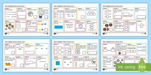 Year 2 Summer 1 Maths Activity Mats