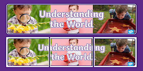 EYFS Communication and Language Area of Learning Display Banner
