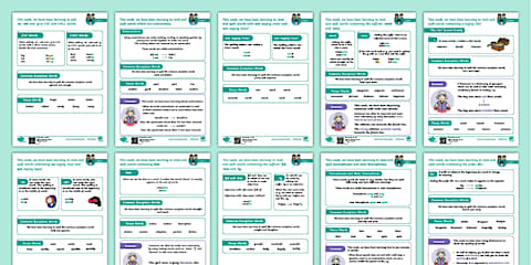 Level 6 Weeks 11-20 Parent Information Sheet Bumper Pack