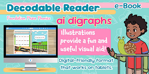 Foundation Phase Phonics - ai Decodable Reader - Mini Book (CAPS Aligned)