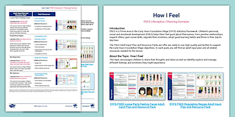 EYFS PSED What Is Your Superpower? Adult Input Plan and Resource Pack