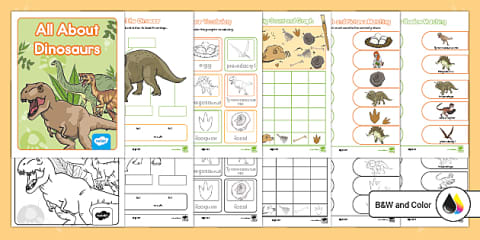 All About Dinosaurs Information Booklet