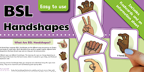 British Sign Language Pride Flashcards Older Learners