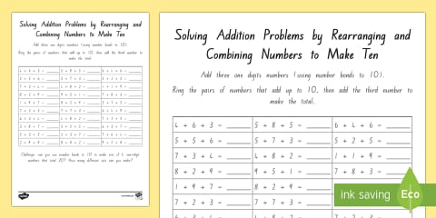 Tidy Numbers Information Sheet