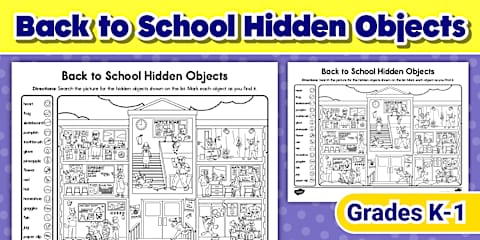 House Hidden Objects Activity