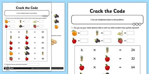 Evaluating Expressions Differentiated Activity Sheet