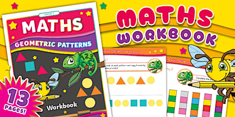 Grade R Mats - Term 4 - Geometric Patterns - Worksheet: Phonetic ...