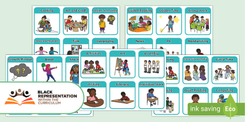 Editable Reception / Foundation Stage 2 Visual Timetable