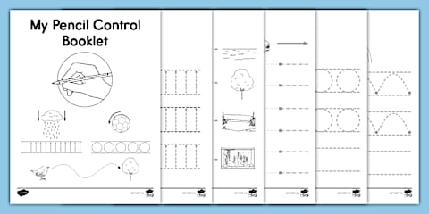 Pencil Control Activity Cards