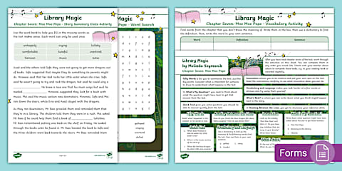 Magic Timer Chapters CHAPTERS June 2024: Library Magic - Chapter Five Follow-Up