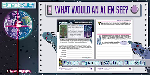 Creating a Map of an Alien Planet Ages 7–11