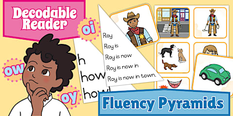 Reading Fluency - Pyramid Sentences Phase 5