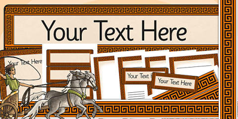 The Ancient Greeks Display Banner