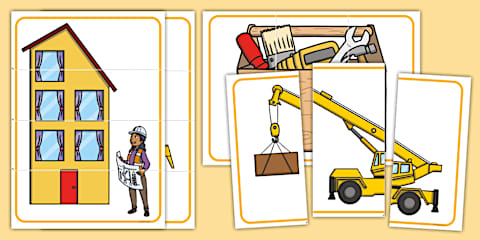 Construction Site Matching Activity