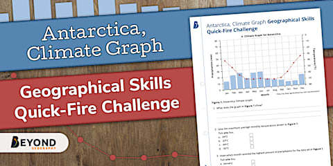 KS3 and GCSE Geography: Climate Graph Templates