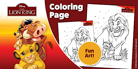 Simba Worksheet The Lion King: Create a Pride Lands Map Worksheet