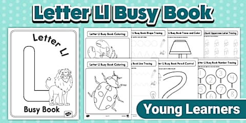 Letter Kk Busy Book