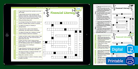 Sixth Grade Debit or Credit? Card Sort Worksheet