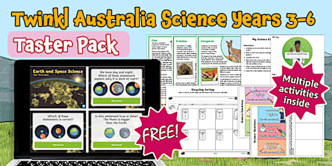 FREE! Twinkl Australia Topics and Events Years F-6 Taster Pack