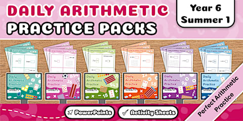 Year 5 Summer 1 Daily Arithmetic Practice Pack