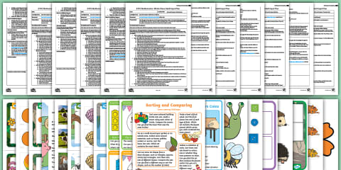 EYFS Maths: Object Sort Whole Class Adult Input Plan and Resource Pack