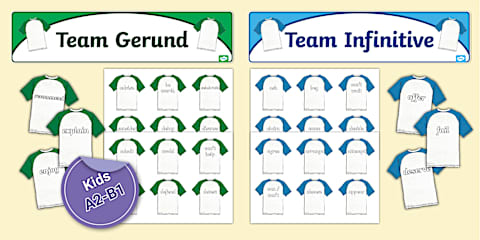 ESL Gerund Infinitive Speaking Cards [Teens, B1]