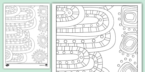 Outback Colouring Outback Australia Colouring Pages
