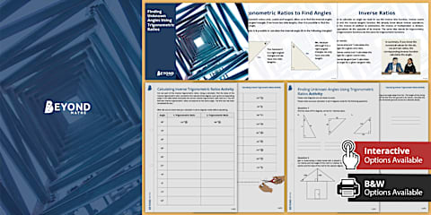 Trigonometry Missing Sides Walkthrough Worksheet