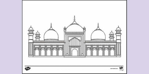 Printable Church Colouring Pages