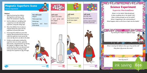 EYFS Cola Super Fountain Science Experiment and Prompt Card Pack