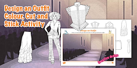 Fashion Design Studio Clothing Design Worksheet