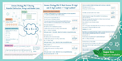 Multiplication Strategies Mats (Ages 5 - 11)