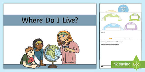 Geography: Our School: Where Do I Live? Year 1 Lesson Pack 1