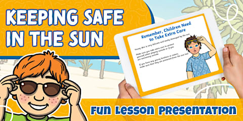 Sun Safety Poster Design Worksheet