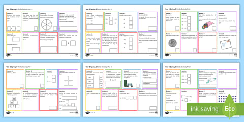 Year 3 Autumn 2 Maths Activity Mats
