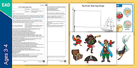 EYFS Secret Treasure Maps Adult Input Plan and Resource Pack