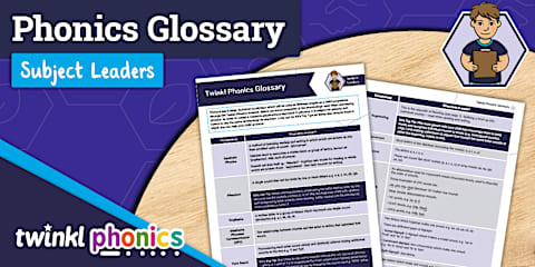 Twinkl Phonics Subject Leaders: Action Plan Template and Guidance